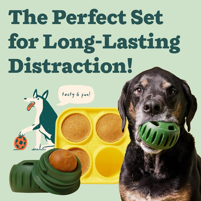 Pupsicle Toy + Freezer Tray Bundle