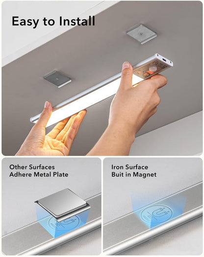 GlowTrack™ Smart Light – Motion-Activated LED Bar with Adjustable Brightness