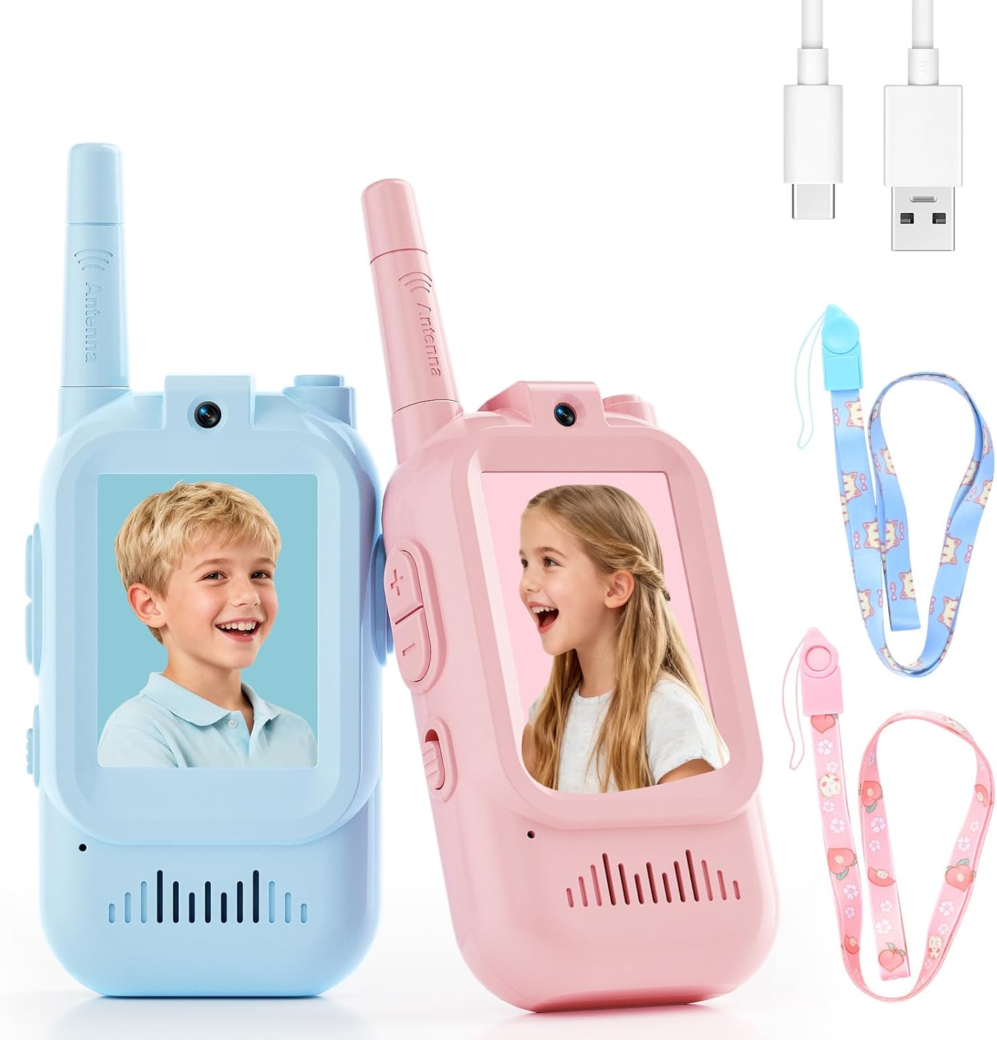 BuddyView™ Kids Video Walkie Talkie Set
